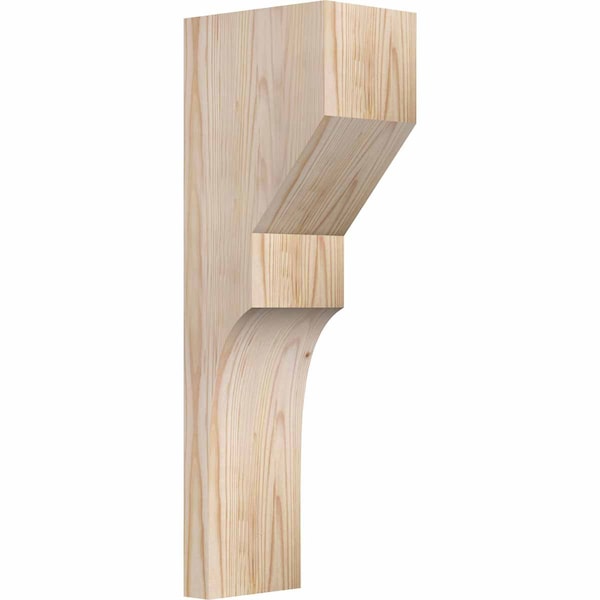 Ekena Millwork Monterey Smooth Corbel, Douglas Fir, 5 1/2"W x 8"D x 24"H COR06X08X24MON00SDF - main